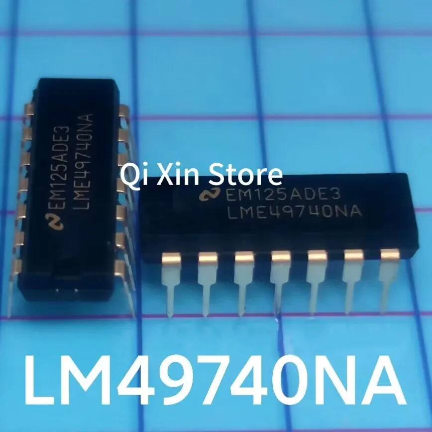 LME49740 LME49740NA Brand-New, Factory-Sealed High-Performance, High-Fidelity Audio Quad Op-Amp in DIP14 Package