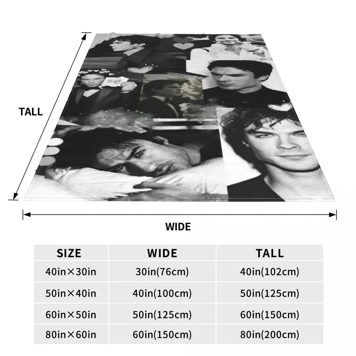 Salvatore The Vampire Diaries Plaid Blankets Sofa Cover Fleece Winter Throw Blanket for Bed Souch Bedding Throws #6