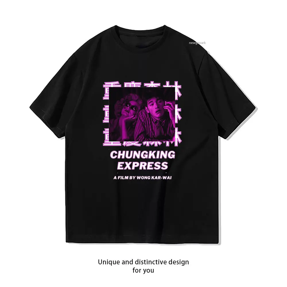 Wong Kar Wai Chungking Express  T-shirt woman man Casual cotton printed t shirts Adult Breathable Comfortable O-neck