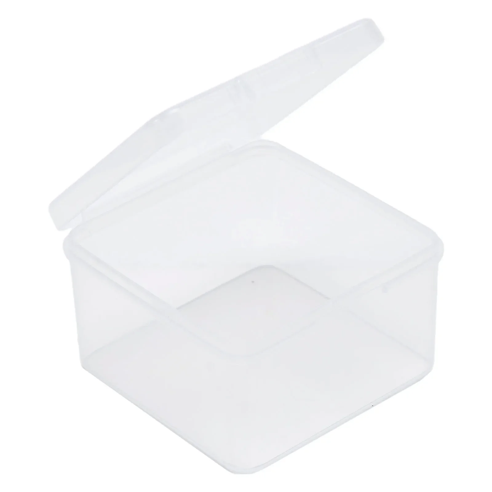 Parts Box Storage Box Convenient Jewelry Earplugs Container Small Box Hook Small Clear Plastic Small In Size Brand New