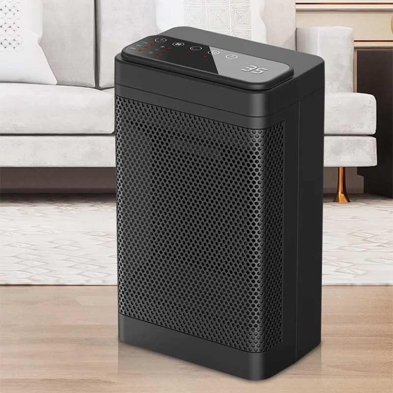 سخان مساحة 1500 وات، YND-1200D سخان كهربائي صغير محمول 15-50 ㎡   سخان سيراميك، سخان غرفة داخلي بمؤقت 0-12 ساعة