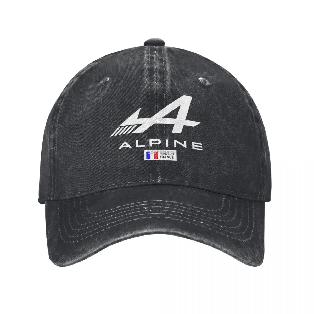 Fashion Alpine Car 110 Sport Baseball Caps Men Women Distressed Washed Headwear Outdoor Summer Travel Unstructured Soft Caps Hat