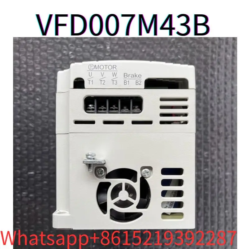 second-hand VFD007M43B 0.75KW 380V tested ok