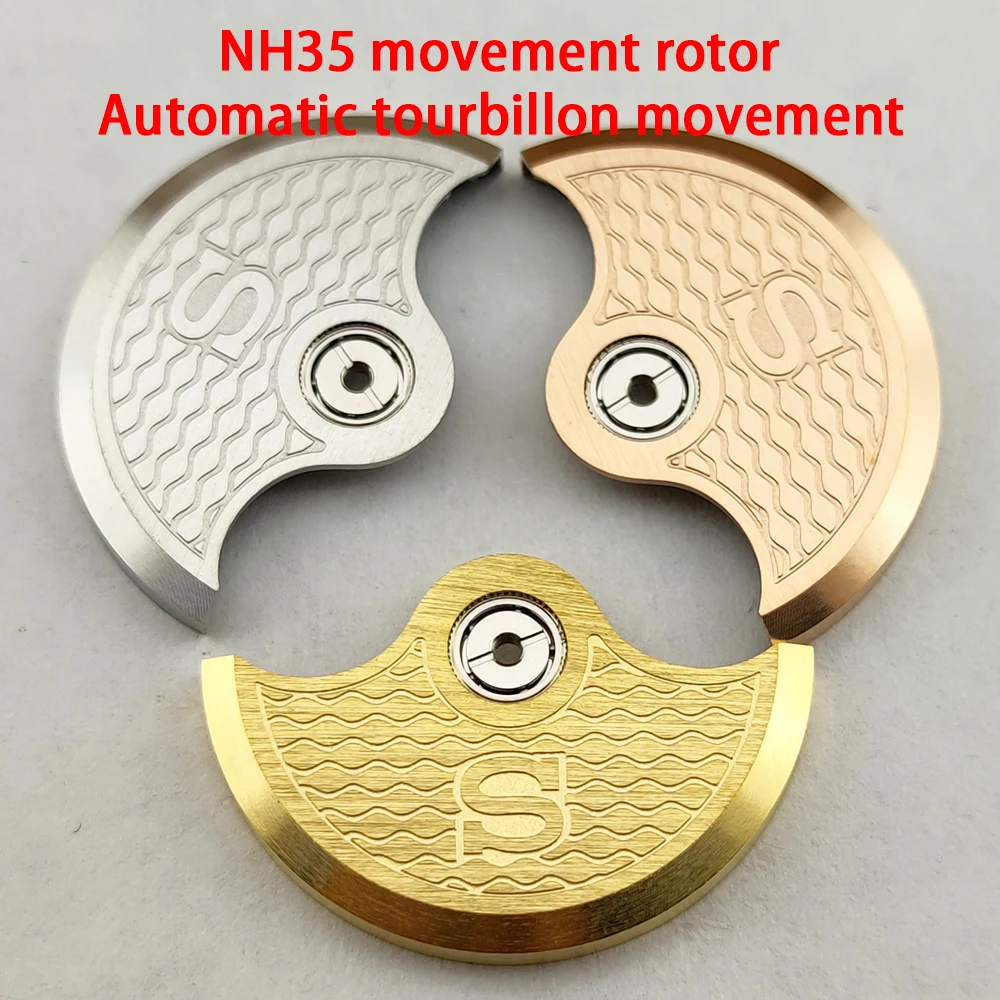

NH35 Роторы с качающимся грузом для NH34 NH38 NH39 7S26 7S36 4R35 4R36 6R Механизм Маятниковый вес Часы Механическая ремонтная часть