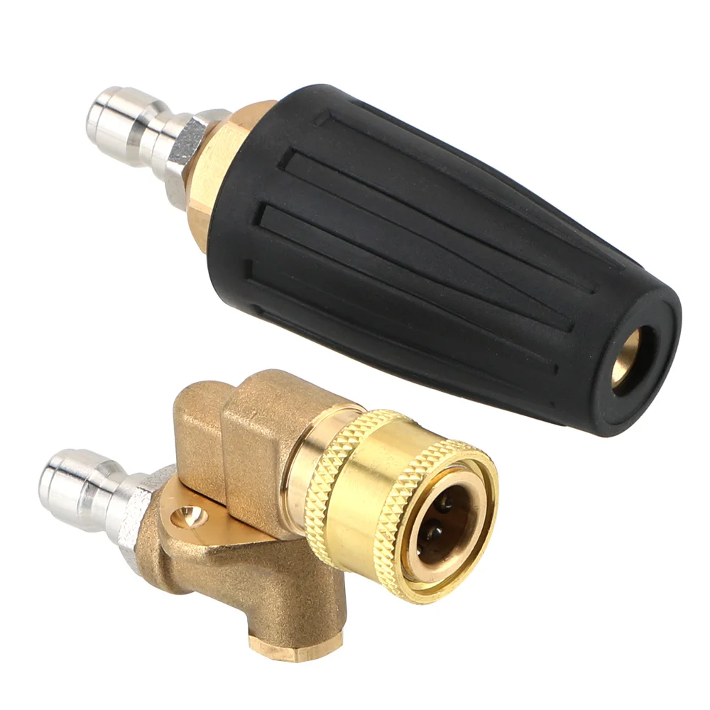 

Turbo Nozzles Sprayer Car Pressure Washer Accessory Car Cleaning For Quick Connector Rotary Pivoting Coupler Jet Sprayer