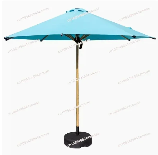 

Outdoor Parasol Internet Celebrity Beach Pillar Umbrella Garden Sun Umbrella Villa Swimming Pool Seaside Custom Outdoor Umbrella