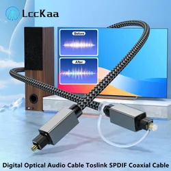 For Toslink Digital Optical Audio Cable 1.8m/3m SPDIF MD DVD Gold-Plated Cable for Home Theater Soundbar Blu-ray Xbox 360 PS4