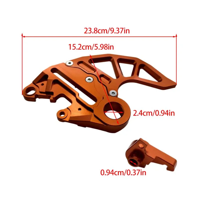 NEW For GasGas MC250 MC125 EX300 EX250 EX250F MC450F EX350F 2021-2023 EXC 300 EXCF 350 NICECNC Rear Brake Disc Protector Guard