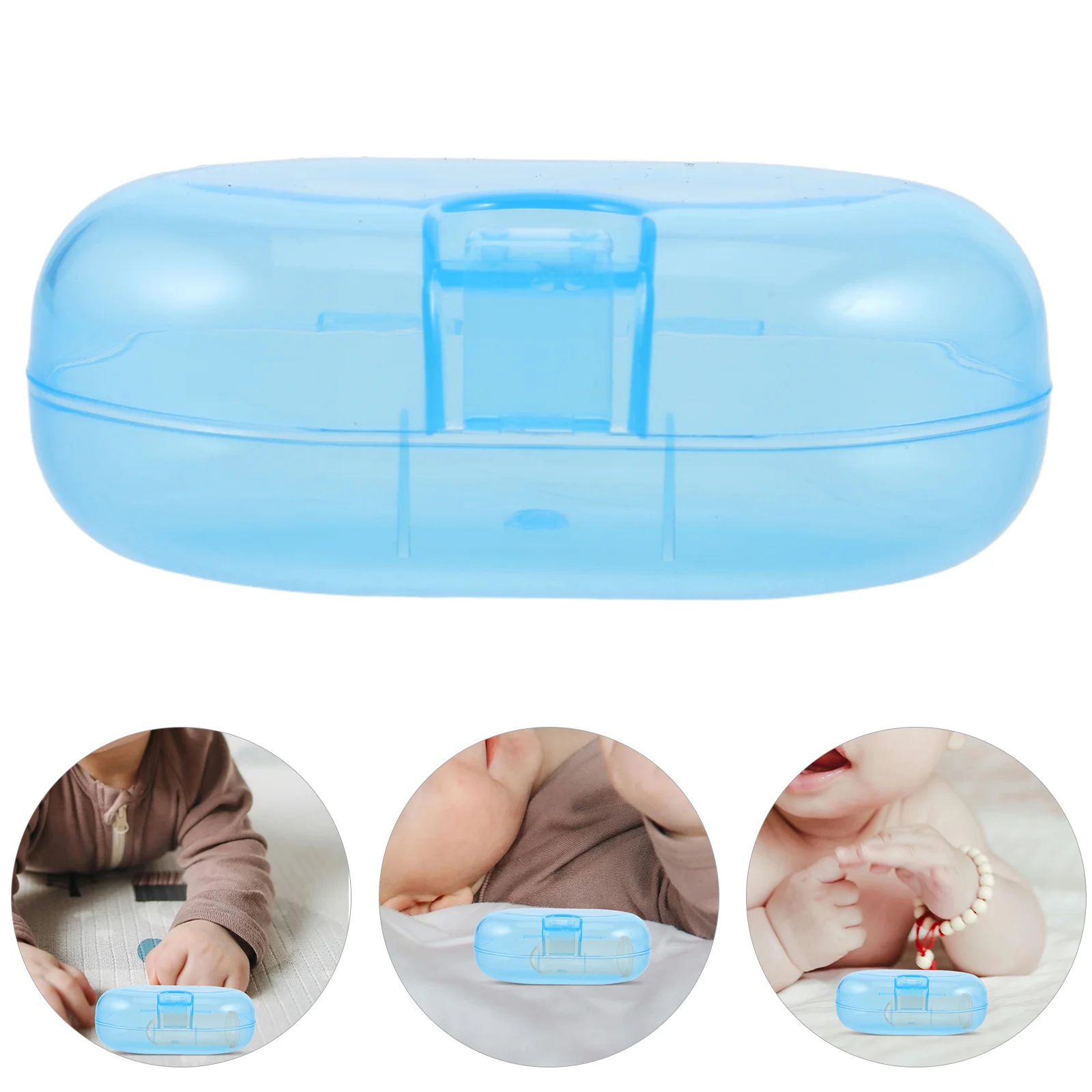 

Коробки для хранения зубных щеток с пятью пальцами, легкий портативный чехол для чистки полости рта, держатель для зубной щетки для новорожденных