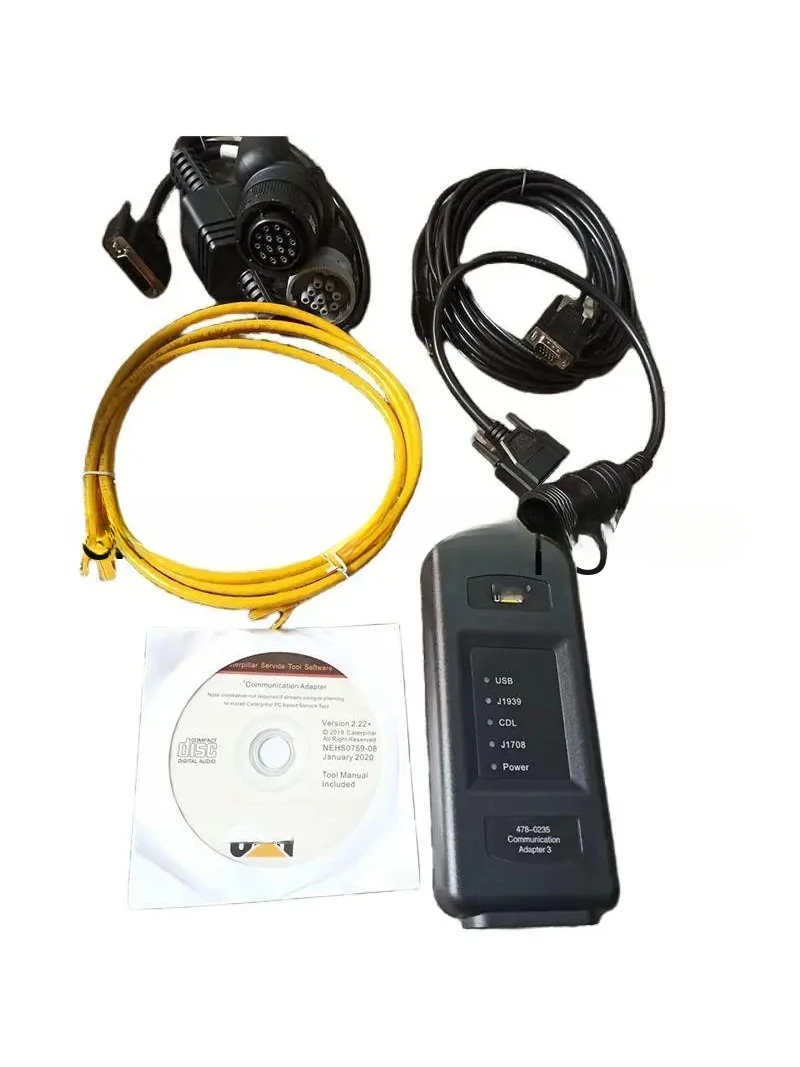 FOR ET4 Communication Adapter Group 478-0235 538-5051 4780235 5385051 for Caterpillar Excavator Diagnostic Tool