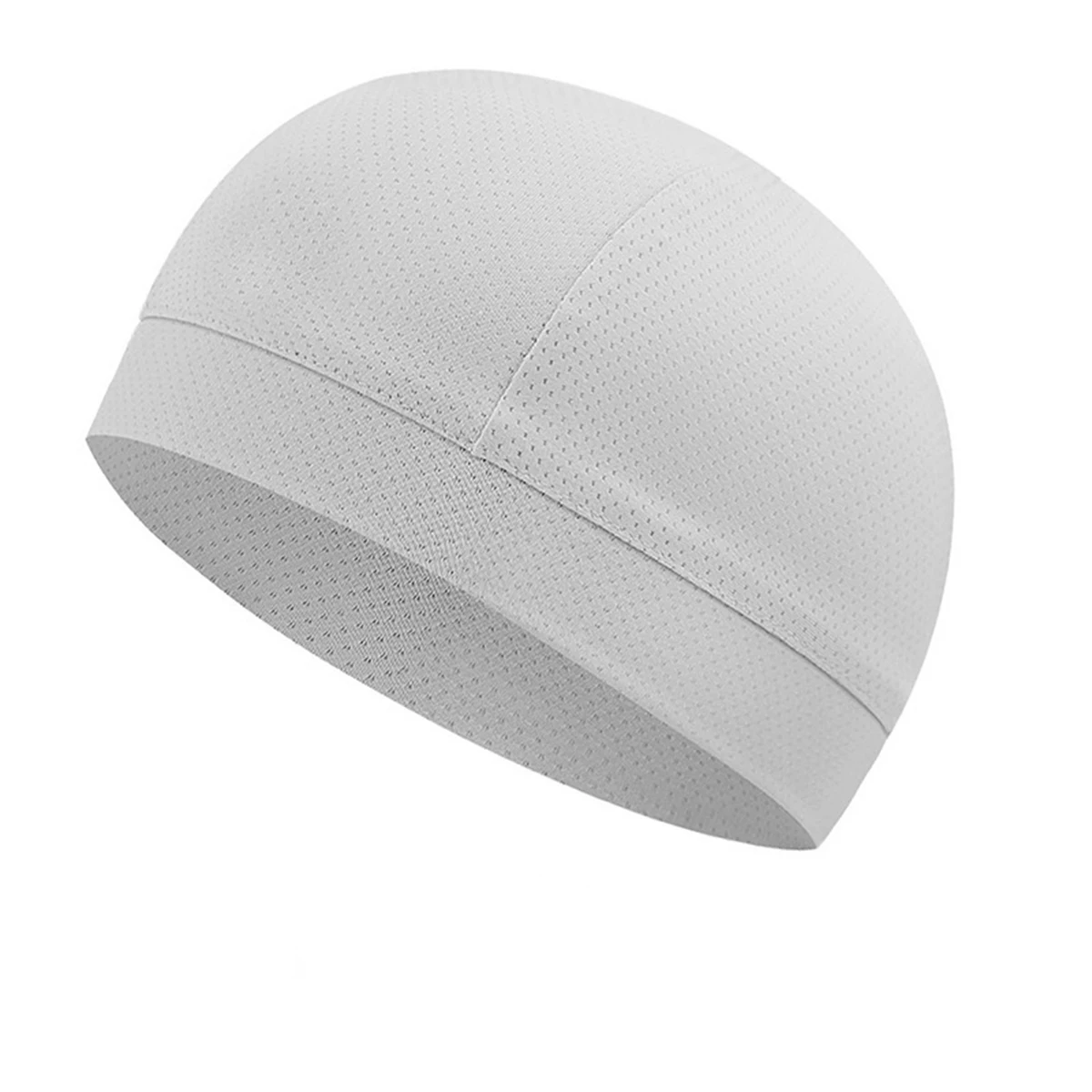Sommer-Radkappe für Herren und Damen, schnelltrocknend, UV-Schutz, Sportmütze, kühlende Skullcap, Unisex-Helmunterziehmütze, Schweißmütze, Fahrrad- und Laufmütze – Detail 9