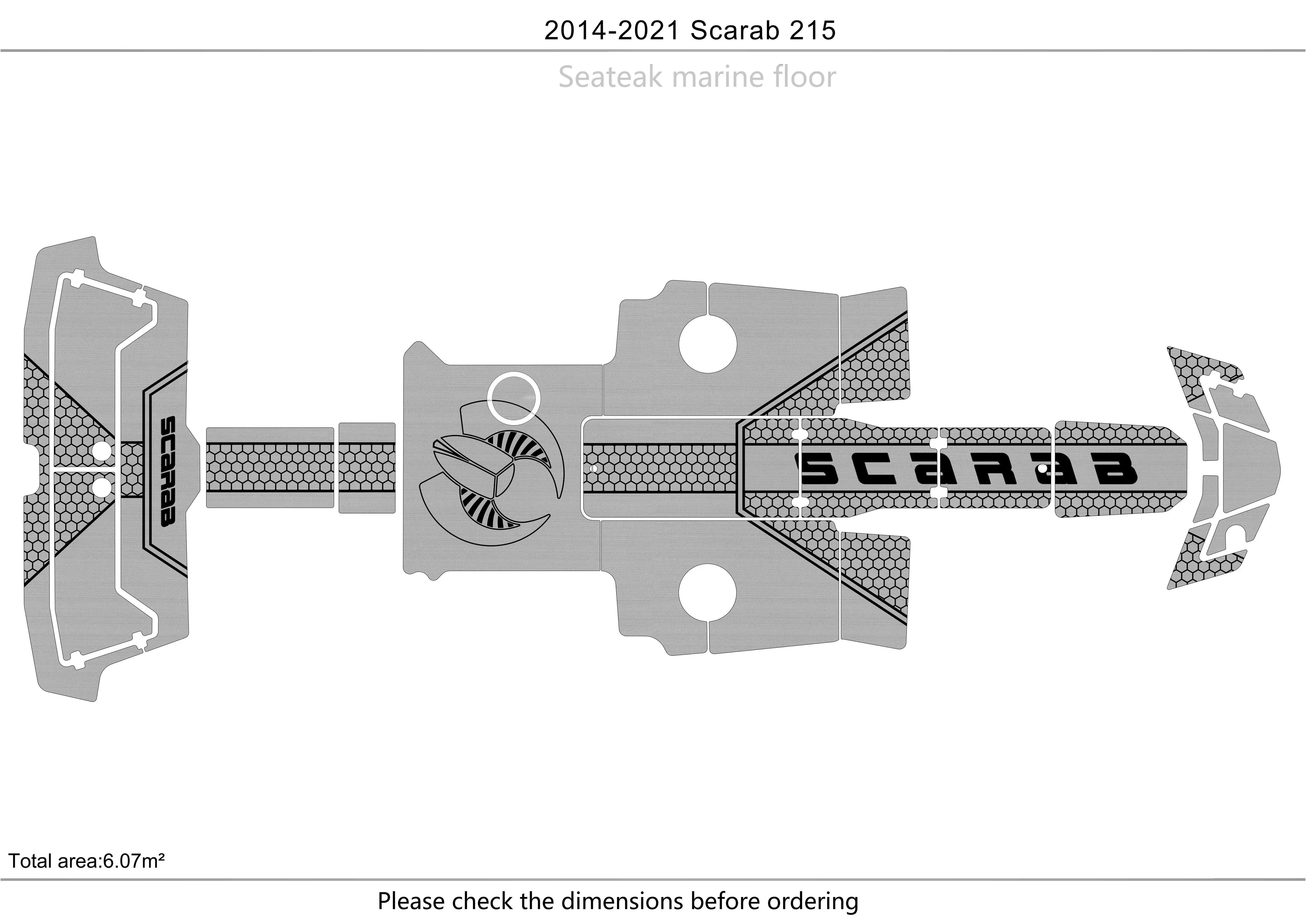 2014-2021  scarab 215  Cockpit Swimming platform1/4