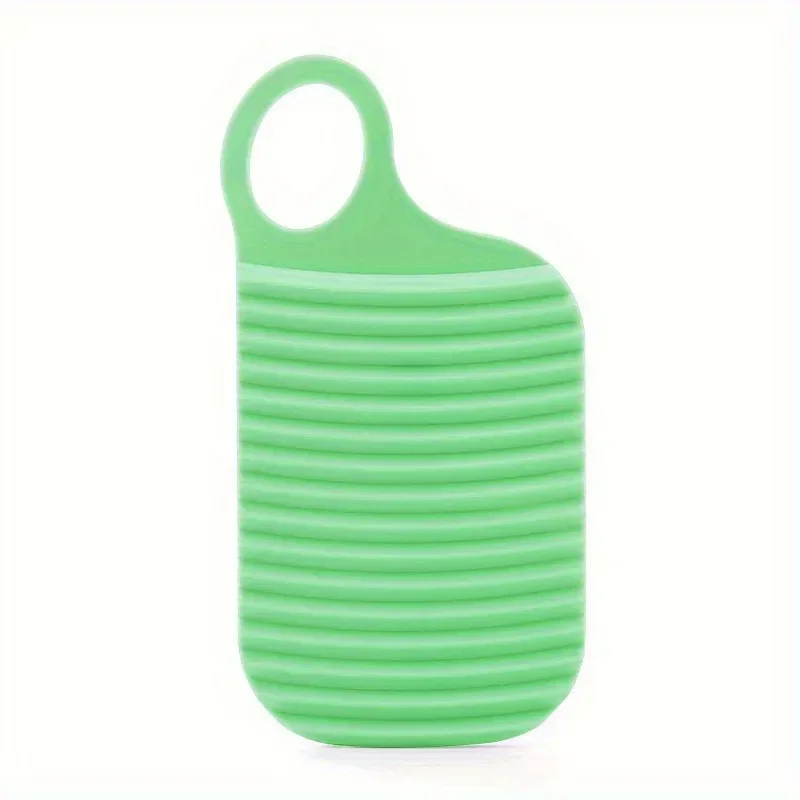 1pc  Foldable Silicone Washing Board, Soft Anti-slip Thickened Household Laundry Scrubber for Clothes Cleaning