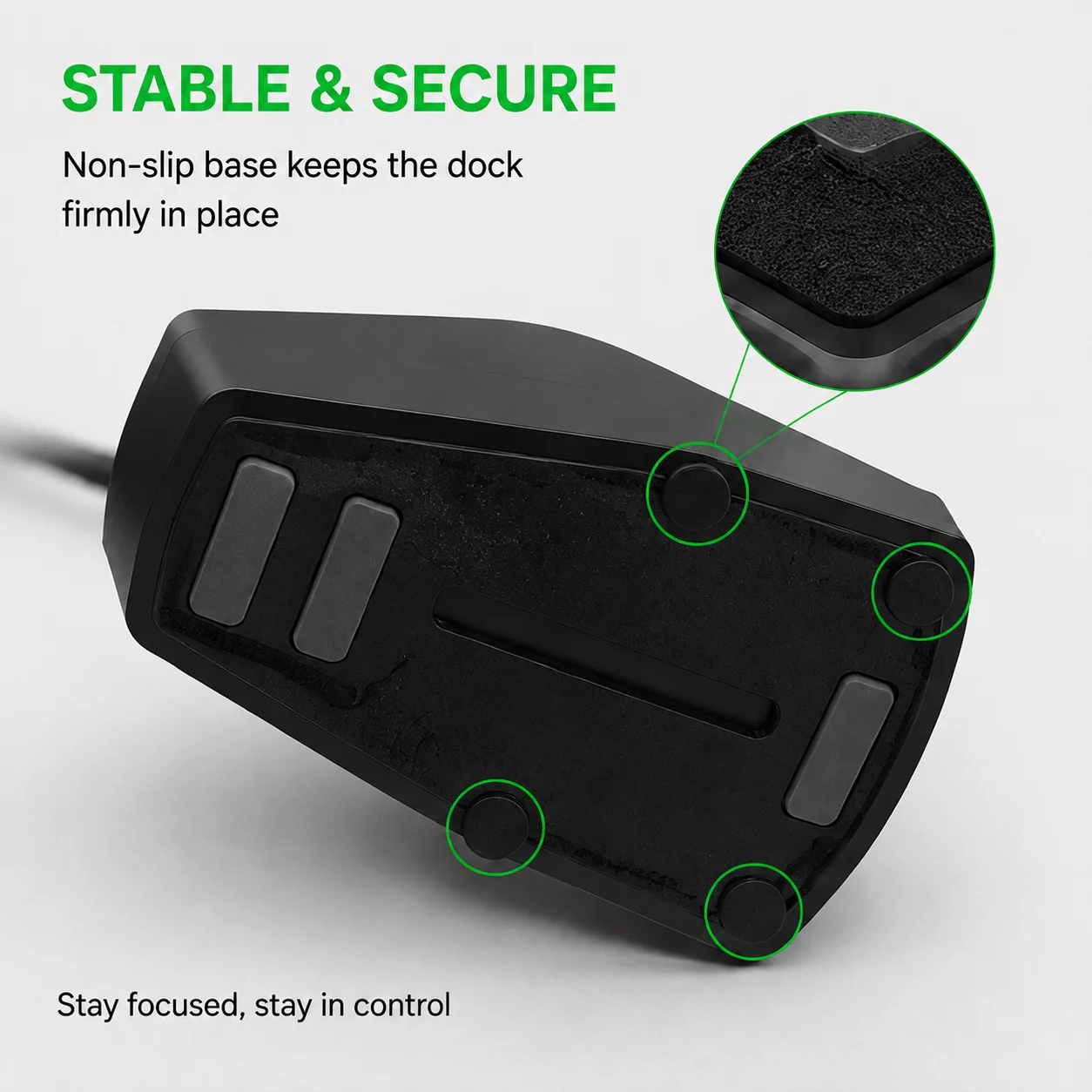 Charging dock suitable for Razer Naga Pro/Viper Ultimate/Basilisk Ultimate/Mice DeathAdder V2 Pro wireless mouse charging view 5
