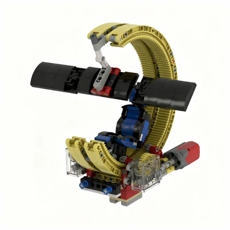 266pcs MOC Gear Houseware GAMING CHAIR Model Building Blocks Construction Creative Toy Christmas Gifts DIY Education Idea Brick