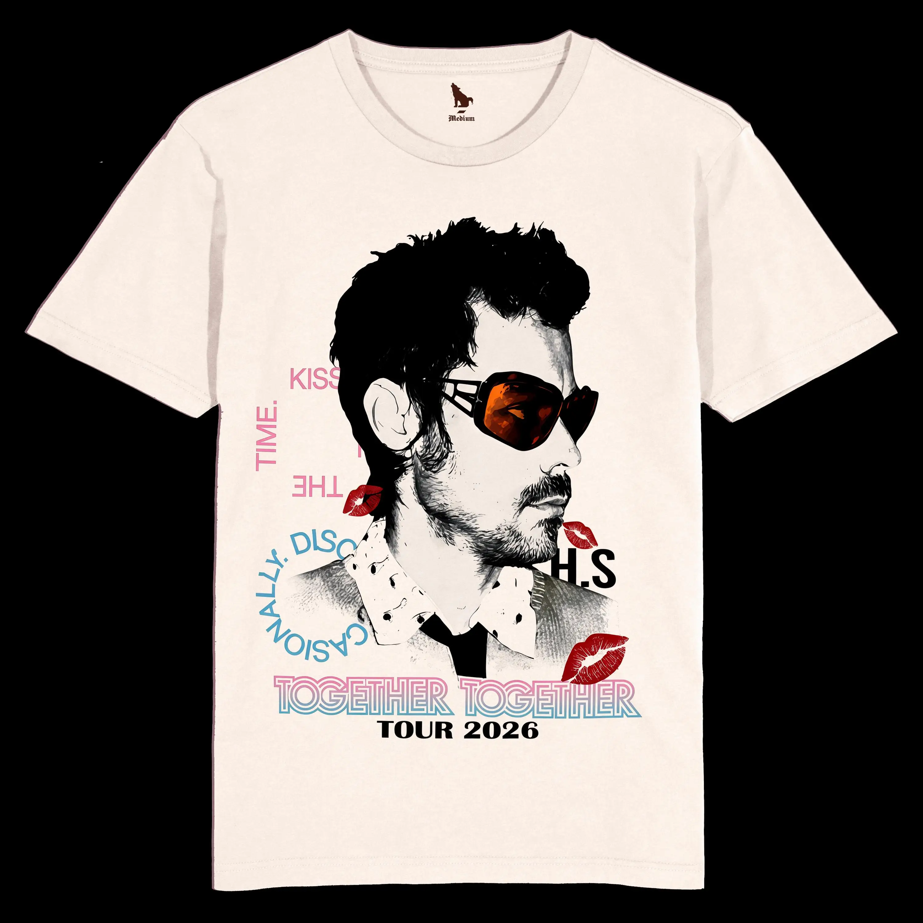 Harry Styles Tour T-Shirt: Kiss All The Time Disco Occasionally