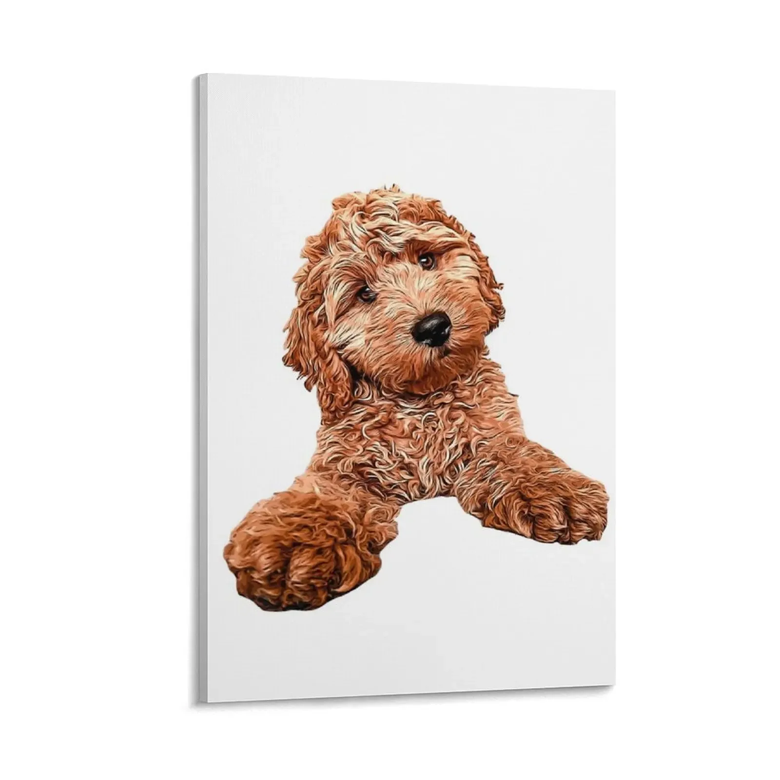 

Cavapoo Labradoodle Goldendoodle Poodle Mix Canvas Painting posters for wall