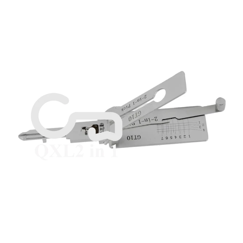 1 قطعة Lishi GT10 GT15 2 في 1 اختيار وفك التشفير لشركة فيات 2 in1 أدوات قفل السيارة قطف Lishi السيارات الباب مفتوحة أيضا عدة يختار مجموعة كاملة