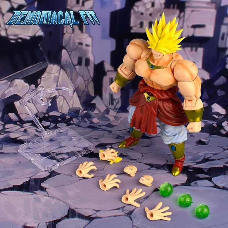 En Stock Demoniacal Fit Dragon Ball Legendary Berserker figuras de acción Broly estatuilla Gk estatua coleccionable regalos de modelismo juguetes chico