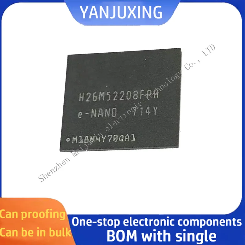 

1pcs/lot H26M52208FPR H26M52208 16G EMMC5.1 BGA153 Memory chip brand new stock