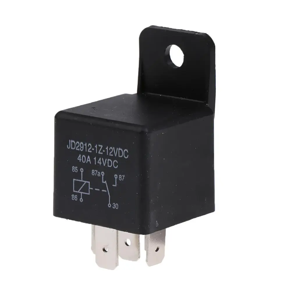 Truck Relay 12 V, 40 A, 5-pin, Switchable, Protected with Bracket