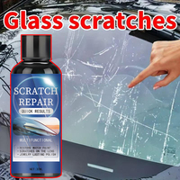 Car Windshield Scratch Remover | Chemical-Free Window Polisher | Easy to Apply | Windshield and Glass Polishing Kit