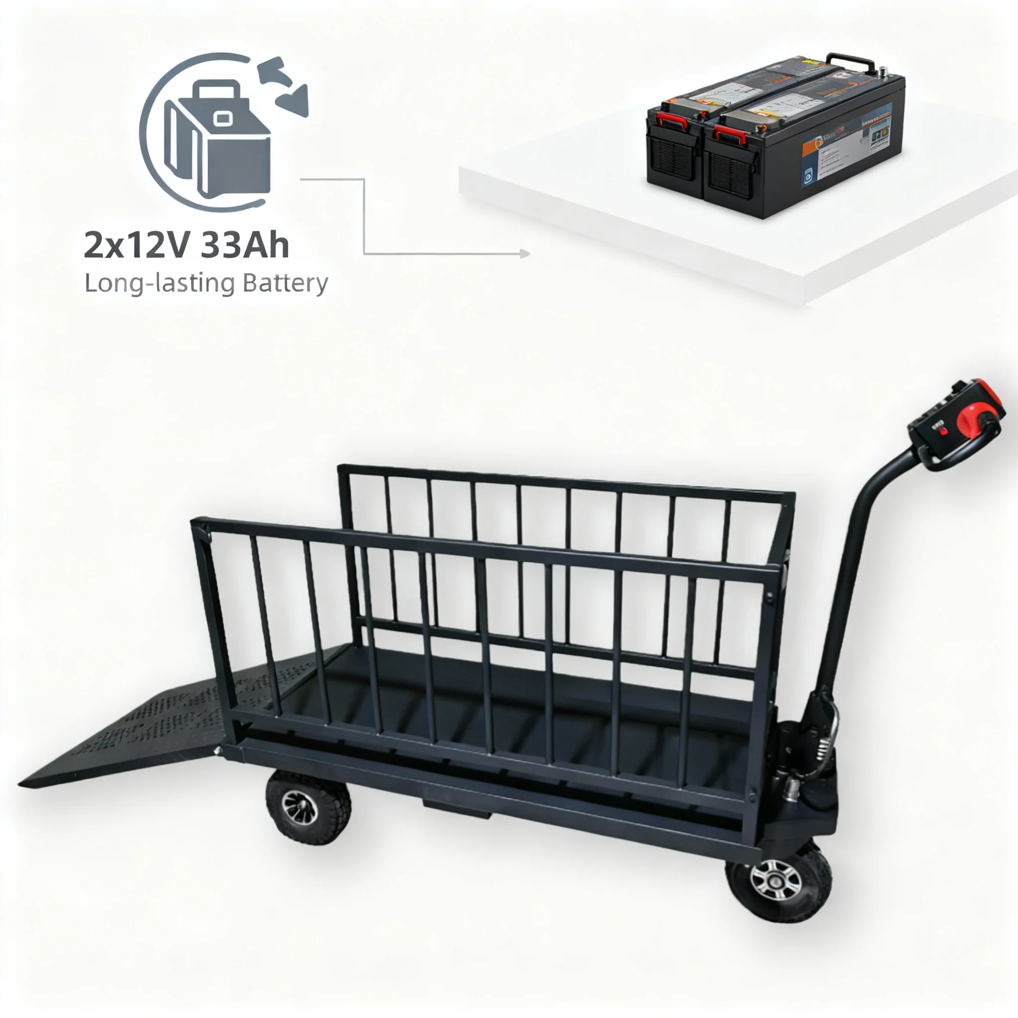 รถเข็นขนสินค้าพับได้แบบเหล็กสำ - Heavy Equipment Logistics บทวิจารณ์และราคา