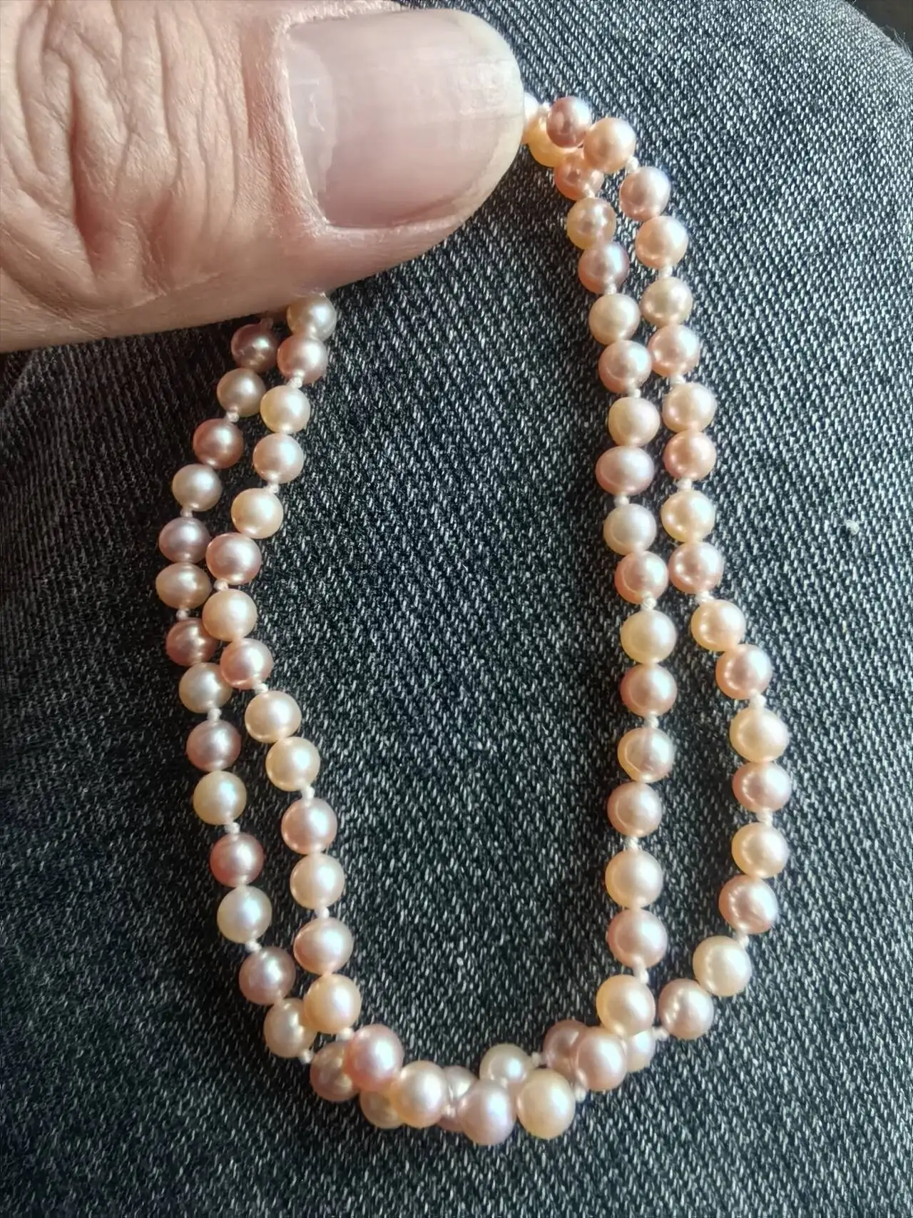 

Natural 2rows 3-4mm pink purple colorful Colorful Baroque Irregular Pearl Bracelet 7.5-8" 925 Leopard head fine jewelryJewelry