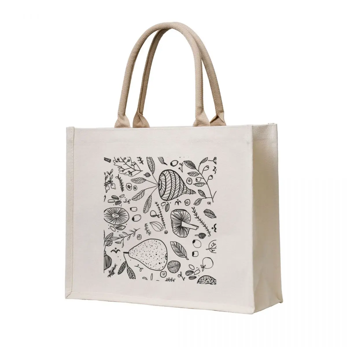 

Fruit and Veg Pattern Tote Bag shopping bag tote bags cloth bags canvas tote women bag