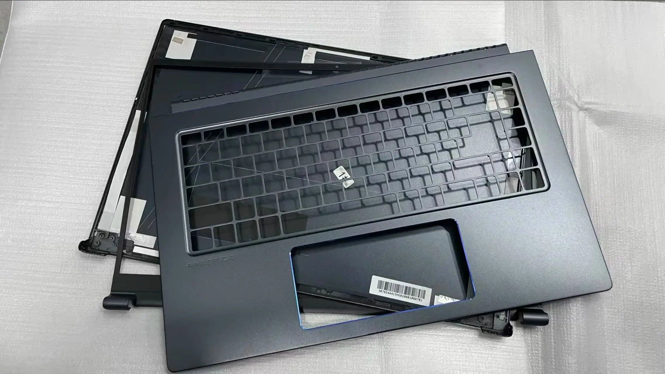 NEW Original Laptop Top Case For Prestige 15 P15 MS-16S3 MS-16S6 LCD Back Cover/Front Bezel/Palmrest/Bottom Case/Hinges Blue
