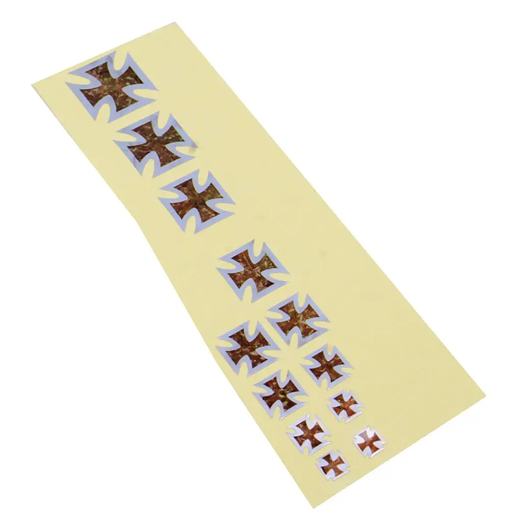 Electric Guitar Neck Decal Removable Fretboard Inlay Stickers for Guitar Accessories Kit Suitable for Various Fret Counts