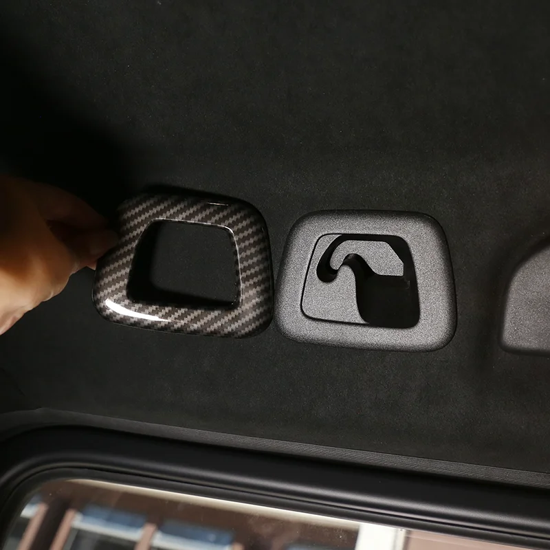 

For 19-20 Mercedes-Benz G-Class Roof Hook Decorative Frame Sticker Interior Styling Decorative Accessories High Quality ABS