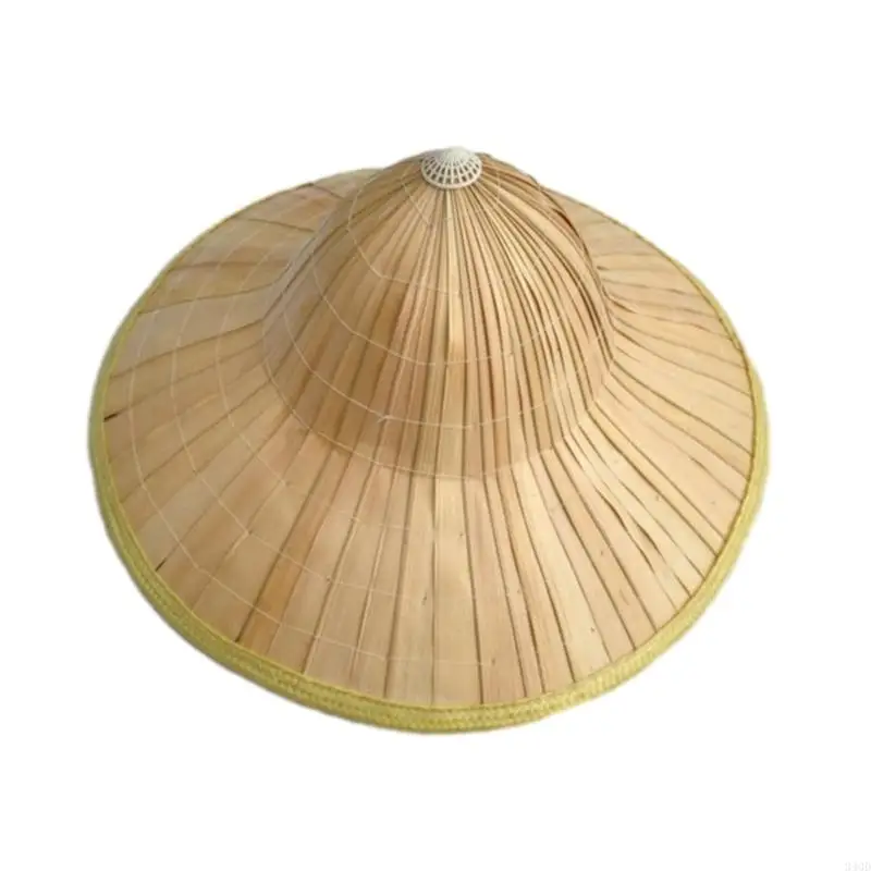 

340D Bamboo Woven Straw Hat for Adults Breathable Sun Protective Outdoor Fishing