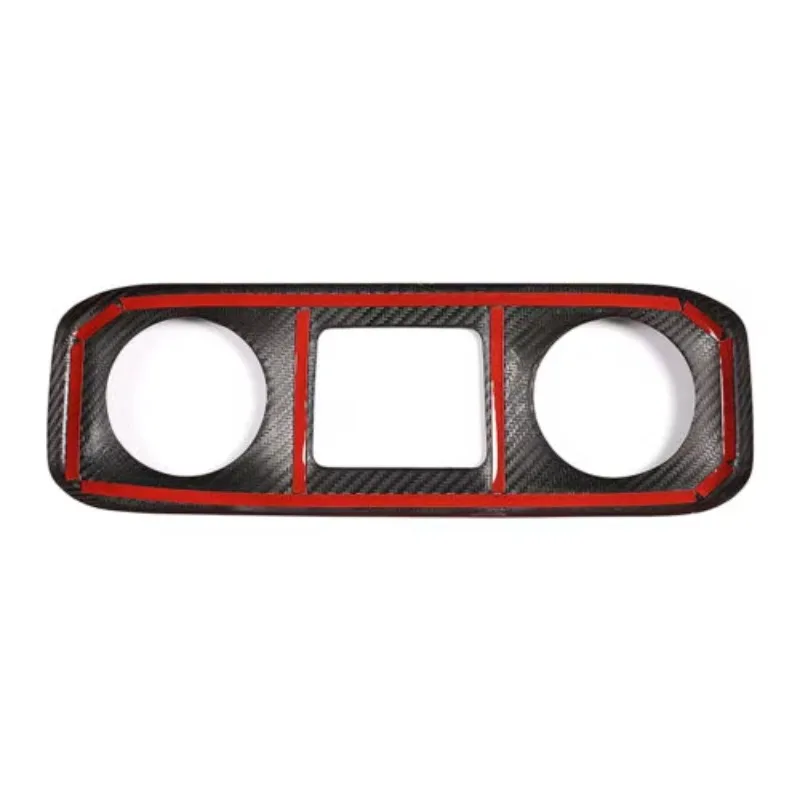 Dry Carbon Air Conditioning Frame Car Interior Panel for  G Class W464 G500 G63 G65 G550  Dashboard Cover Trim