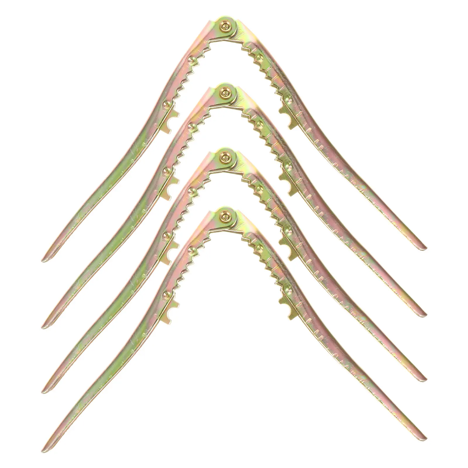 

4pcs Nut Opening Tools For Walnuts Pine Nuts Pecan Hazelnut Shell Clamps Serrated Design Kitchen Gadgets Easy Use Pecan