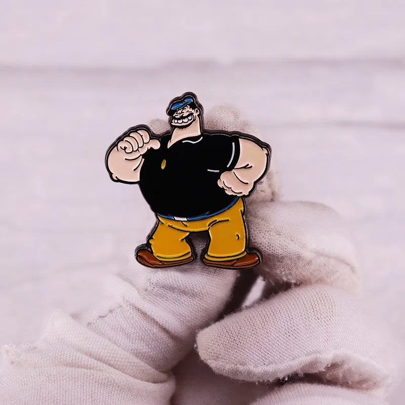 C3872 Cartoon Lapel Pins for Backpack Enamel Pins Men Women Brooches Briefcase Badges Holiday Decoration Gifts