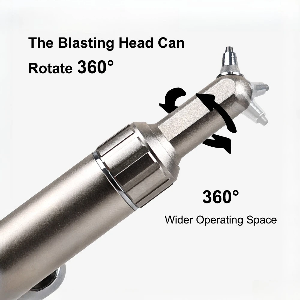 SYJH Dental Aluminum Oxide Micro Blaster Interface Microetcher Sandblasting Alumina Gun Air Abrasion Polisher Dental Equipment