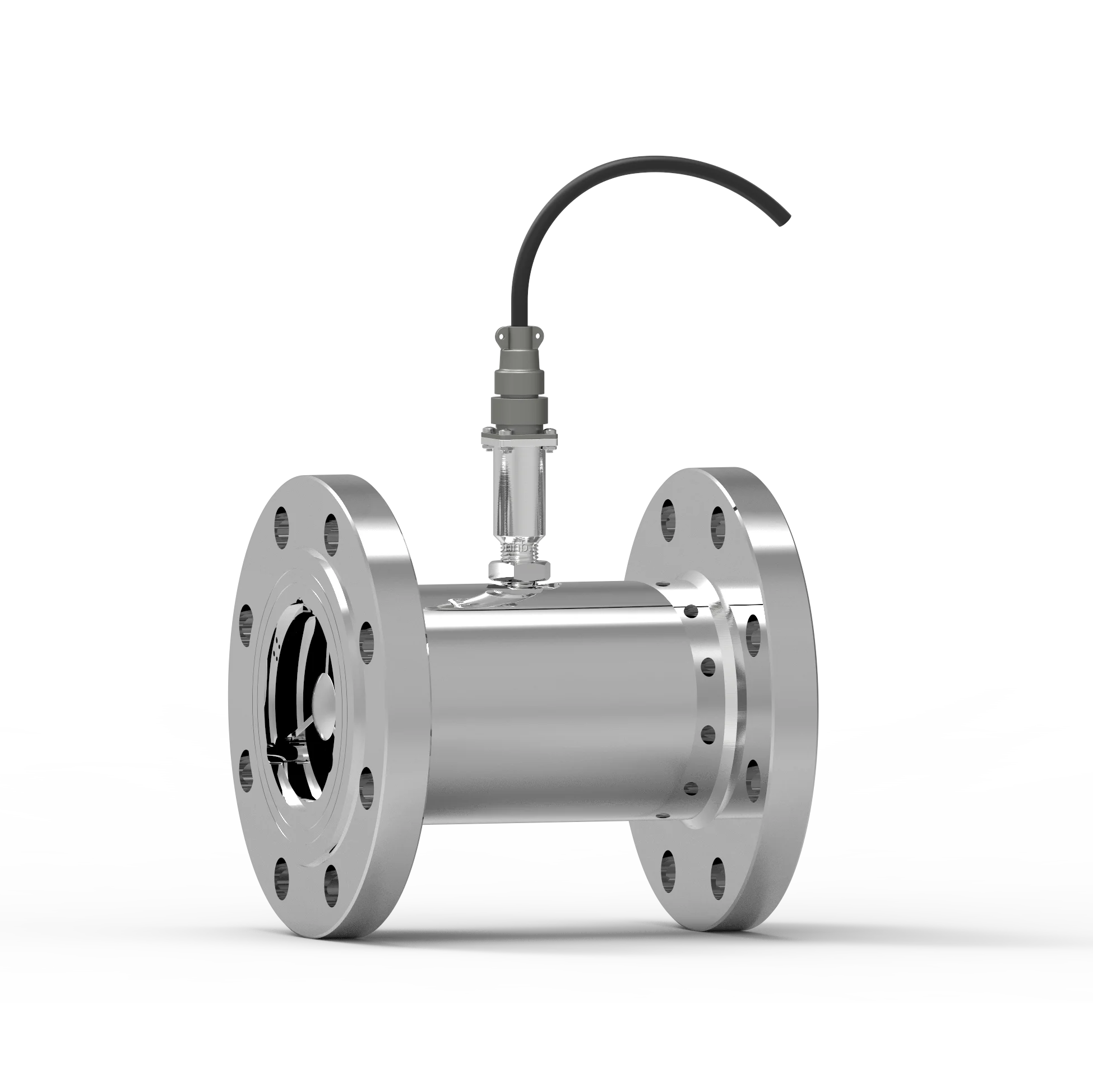 

3 Inch Bean Oil digital flow meter diesel fuel oil Flow meter turbine flow meter for generators
