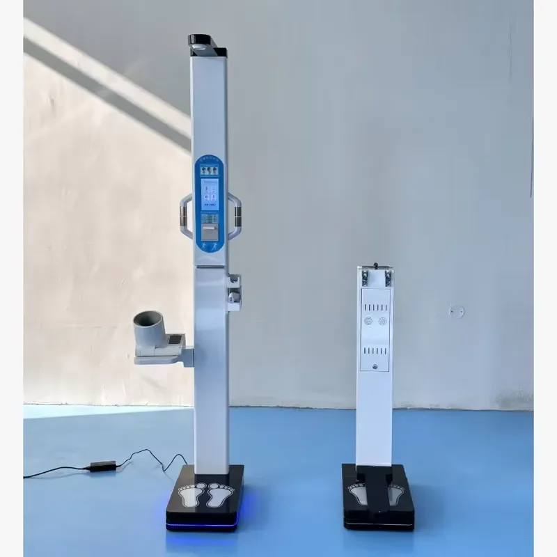 Digital Height Weighing Scale with Ruler for Accurate Measurements and Weight Assessments Body Scale with BMI