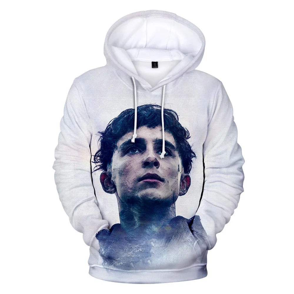 

Personality Hoodie Timothee Chalamet 3D Men/Women Hoodies Sweatshirt Trendy Clothes Autumn Winter Hip Hop Sweatshirt