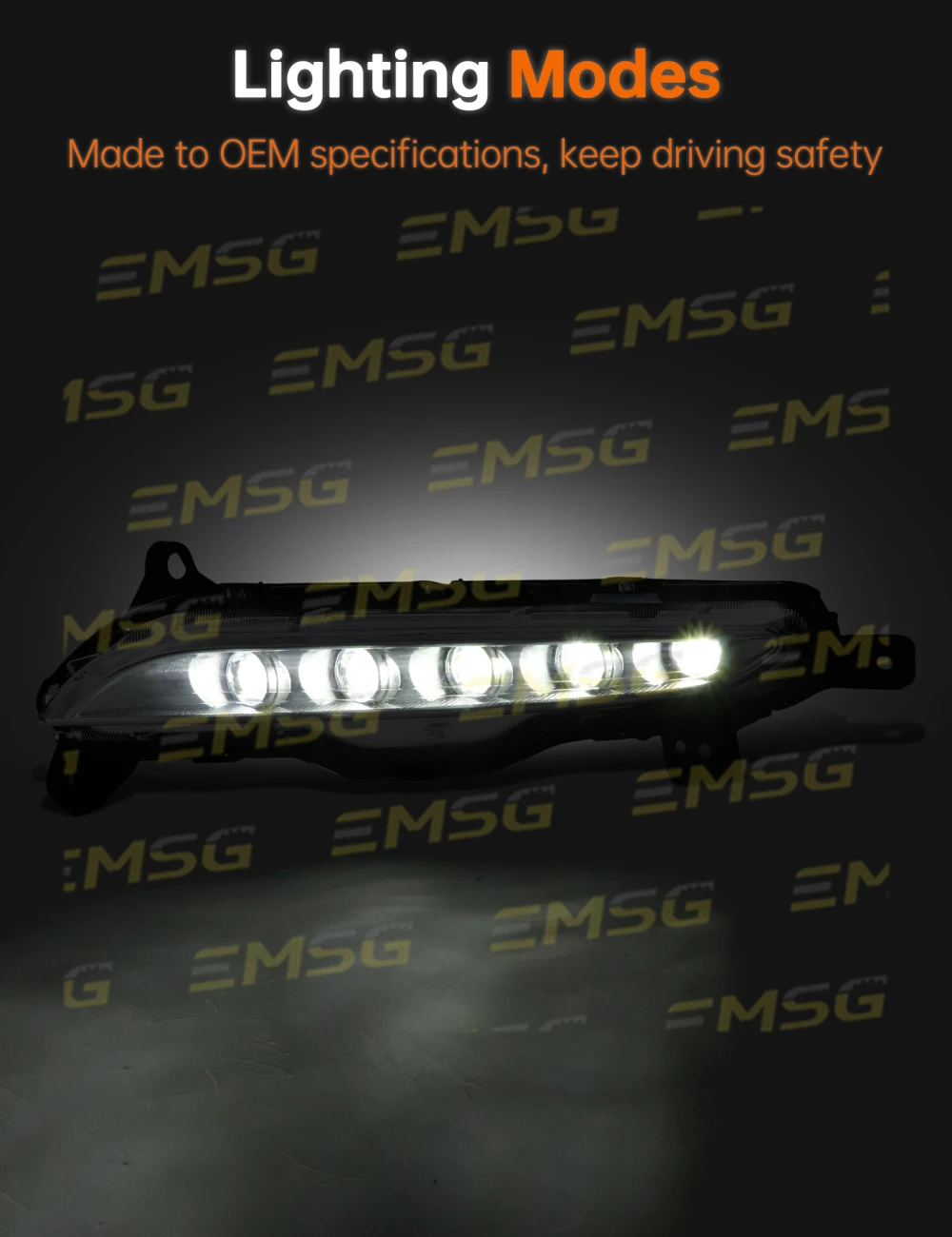 LED Daytime Running Light For Hyundai Tucson 2015 2016 2017 2018 Car Accessories Front Bumper Signal Lamp 92207-D7000 92208D7000