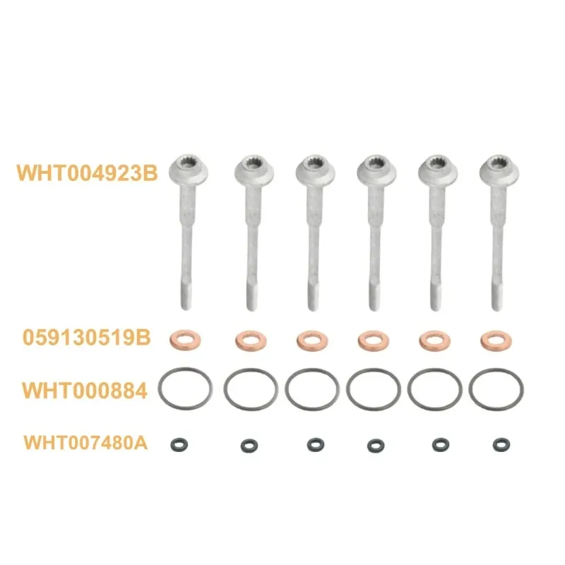 

WHT004923B 059130519B WHT000884 WHT007480A Injector Accessories Fit for Audi Q7 4L VW Touareg 7P Porsche Cayenne 958 2005-2018