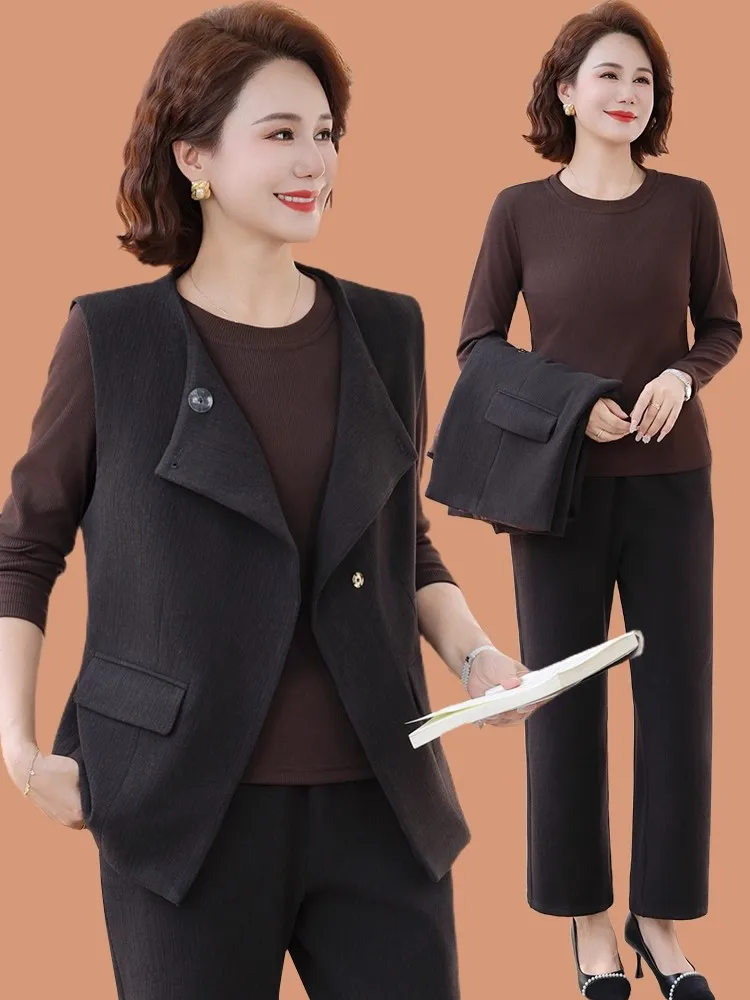 elegante-completo-tre-pezzi-per-donne-di-mezza-eta-giacca-gilet-e-pantaloni-lunghi-in-poliestere-con-collo-tondo-e-bottone-singolo