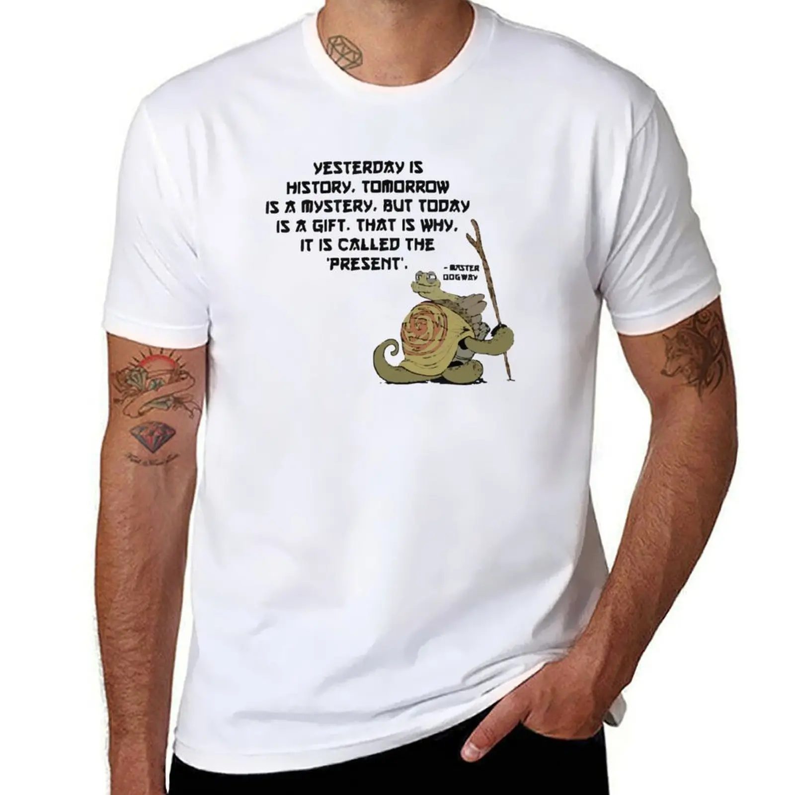 

Master Oogway Quote T-Shirt vintage graphic tee customs design your own T-shirt men
