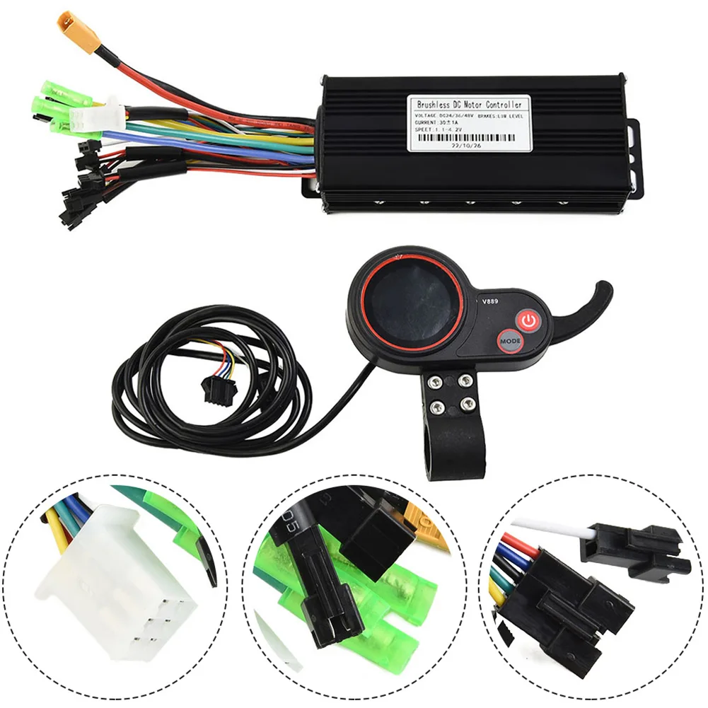 Long lasting Sine for Wave Controller with V889Display Control Panel for Improved Electric Bike and Scooter Performance