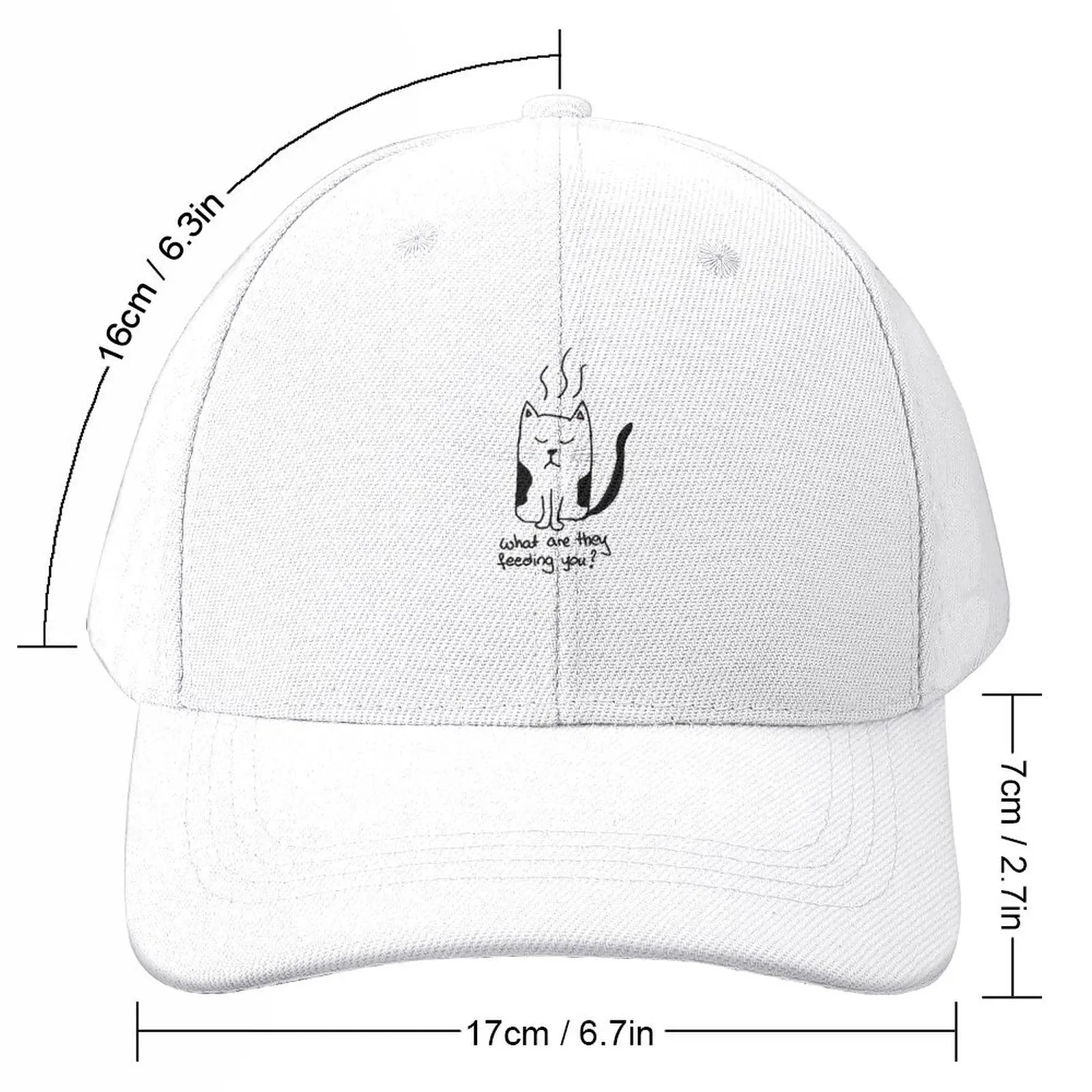 Smelly cat doodle Baseball Cap black hard hat Sunscreen New In Hat Men Luxury Brand Women's