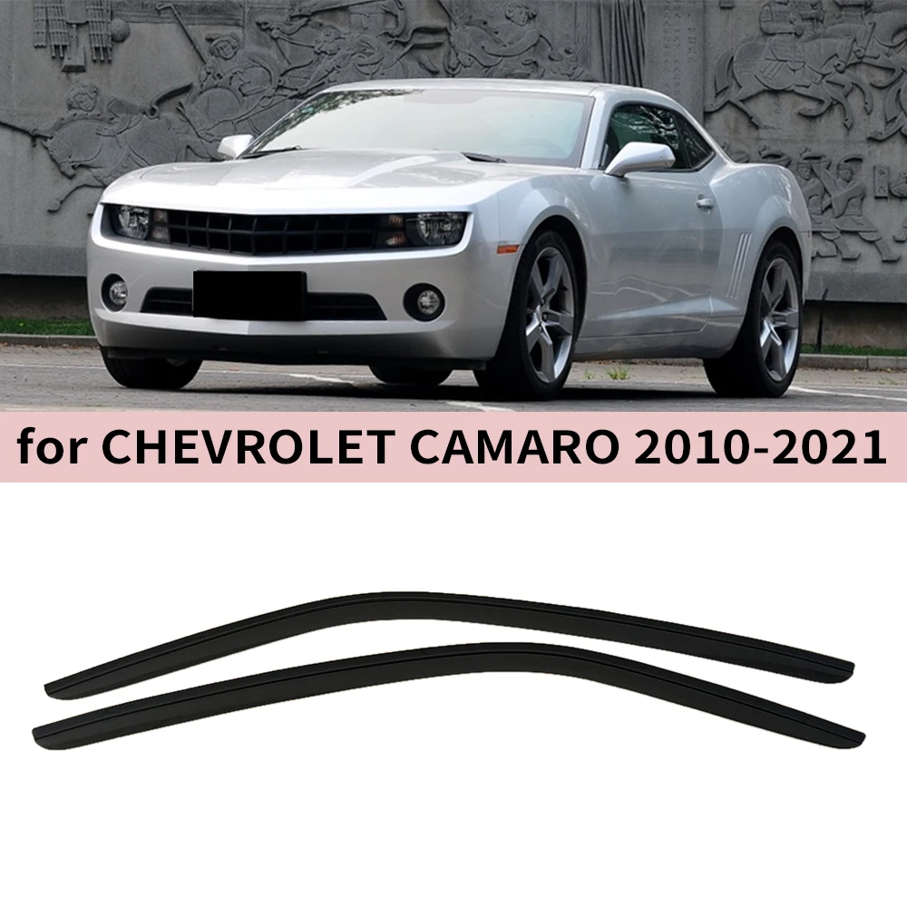 

Window Visor for Chevrolet Camaro 2010-2012 2013 2014 2015 2016 2017 2018 2019 2020 2021 Wind Deflectors Rain Guards Door Visor