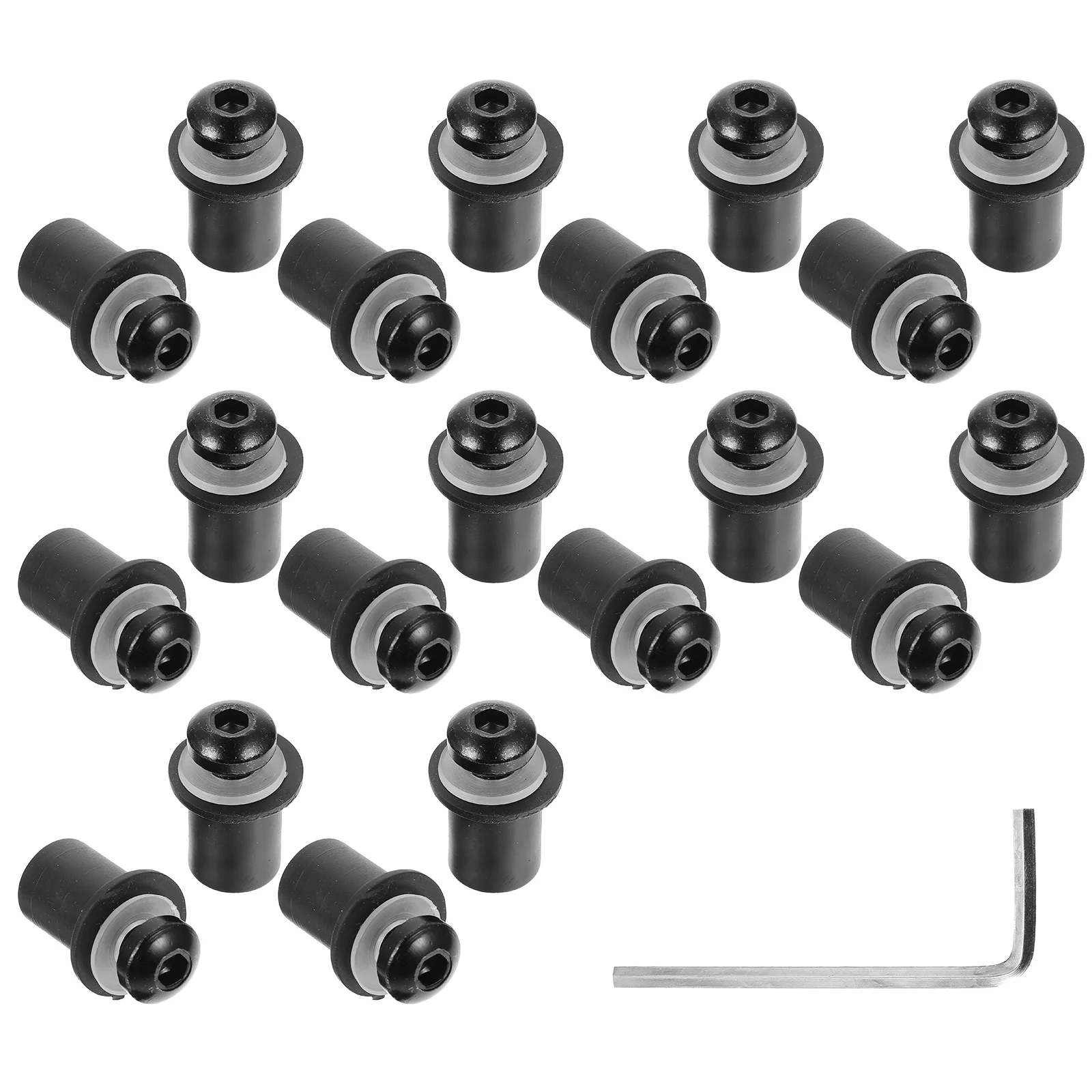 

Screw Bolt Motorcycle Black Boat Windshield Durable Bolts Bike Windscreen Screws Creative