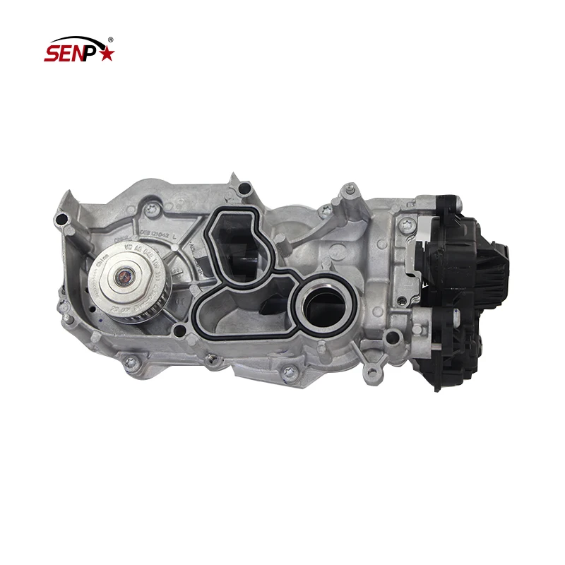 SENP Auto Cooling Parts Hot Sale Water pump Assembly For Audi Q3/Q2L/Golf/Tiguan/R32 GTI Rabbit Adjuster Unit OEM 05E 907 593 A