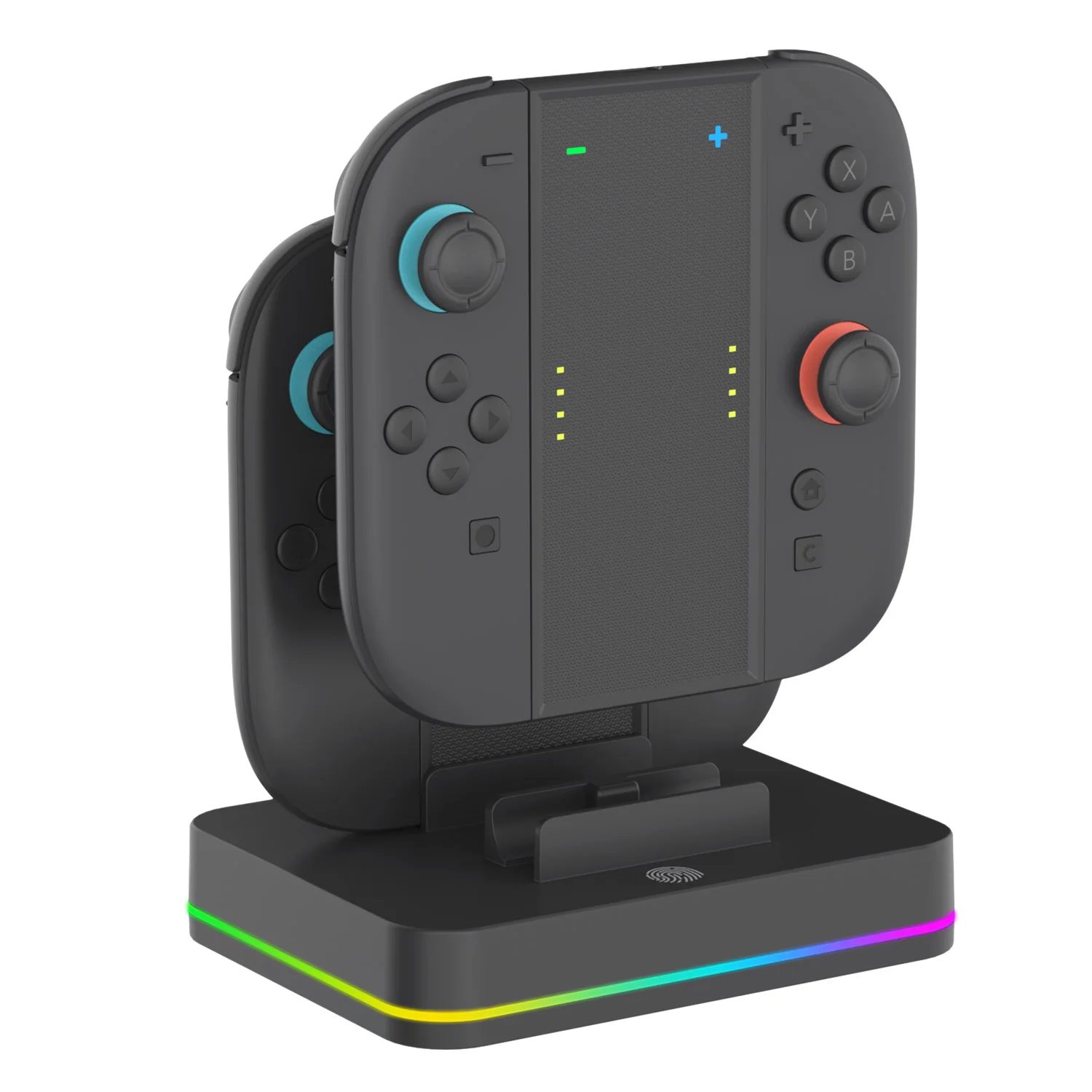 REMANK Charging Dock 4-in-1 For Nintendo switch 2 Joycon Charging Grip For Switch2 Controller Charger RGB Light Charger Station - view 6